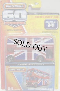 画像1: 2013 MATCHBOX 60th ANNIVERSARY 【ROUTEMASTER BUS】 RED (MATCHBOX TAMPO)