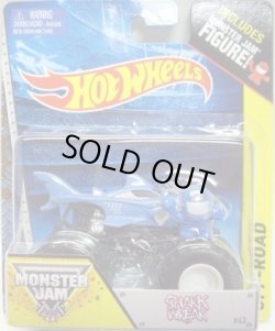 画像1: 2014 MONSTER JAM included MONSTER JAM FIGURE! 【SHARK WREAK】 LT.BLUE