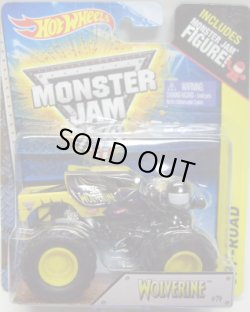 画像1: 2014 MONSTER JAM included MONSTER JAM FIGURE! 【WOLVERINE】 YELLOW