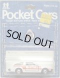 TOMY POCKET CARS 【TOYOTA SUPRA PACE CAR】　WHITE （USトミカ）