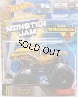 画像1: 2018 MONSTER JAM includes RE-CRUSHABLE CAR! 【EARTH SHAKER】 YELLOW (EPIC ADDITIONS)(2018 NEW TRACK!)