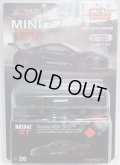 2019 TSM MODELS - MINI GT 【"MIJO EXCLUSIVE" HONDA NSX GT3 - LOS ANGELS AUTO SHOW 2017】 FLAT BLACK/RR （予約不可）