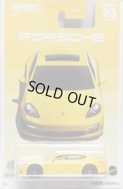 画像1: マッチボックス テーマ アソート "PORSCHE" 【PORSCHE PANAMERA】YELLOW