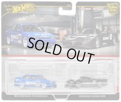 画像1: 2024 HW CAR CULTURE "PREMIUM 2PACK" 【 日産 R390 GT1/ '94 日産プリメーラ】BLACK/BLUE/RR