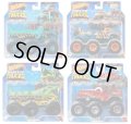 【仮予約】PRE-ORDER - 2024 HW MONSTER TRUCKS! 【モンスタートラック トランスポーター Cアソート (4個入り）】(2024年9月中旬入荷予定）