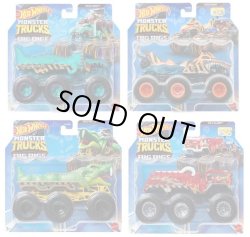 画像1: 【仮予約】PRE-ORDER - 2024 HW MONSTER TRUCKS! 【モンスタートラック トランスポーター Cアソート (4個入り）】(2024年9月中旬入荷予定）