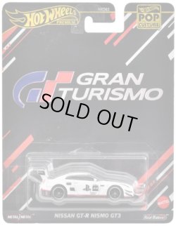 画像1: 【仮予約】PRE-ORDER - 2024 POP CULTURE【"グランツーリスモ " 日産GT-R NISMO GT3】WHITE/RR(2024年9月中旬入荷予定）