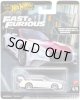 【仮予約】PRE-ORDER - 2024 HW FAST & FURIOUS (ワイルド・スピード) 【2018 ベントレー コンチネンタル GT3】WHITE/RR(2024年10月下旬入荷予定）