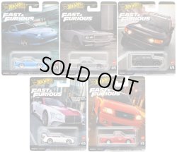 画像1: 【仮予約】PRE-ORDER - 2024 HW FAST & FURIOUS (ワイルド・スピード) 【Dアソート5種セット】1996 日産 180SX タイプX/1987 シェビー カプリス/トヨタ FJ クルーザー/2018 ベントレー コンチネンタル GT3/フォード F-150 SVT ライトニング(2024年10月下旬入荷予定）