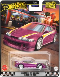 画像1: 【仮予約】PRE-ORDER - 2024 HW BOULEVARD 【カスタム '01 アキュラ インテグラ GSR】PURPLE/RR(2024年11月上旬入荷予定）(ショートした場合は先着順となります）