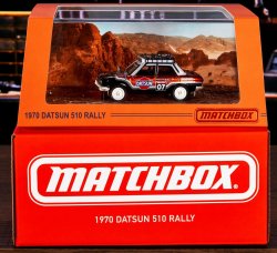 画像1: 2023 MATTEL CREATIONS EXCLUSIVE 【1970 DATSUN 510 RALLY】SPEC.ORANGE/RR (予約不可）