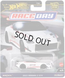 画像1: 【仮予約】PRE-ORDER - 2024 HW CAR CULTURE "RACE DAY" 【2023 日産 Z GT4】WHITE/RR (2024年11月末頃入荷予定)