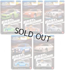 画像1: 【仮予約】PRE-ORDER - 2024 HW FAST & FURIOUS 【ワイルド・スピード テーマ Hアソート - ブライアン・オコナー 5種セット】1995 三菱 エクリプス/トヨタ スープラ(ORANGE)/日産スカイラインGT-R (BNR34)/1970 フォード エスコート RS1600/トヨタ スープラ(WHITE)(2024年12月中旬入荷予定）