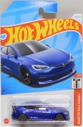 【TESLA MODEL S PLAID】BLUE/5Y (NEW CAST)