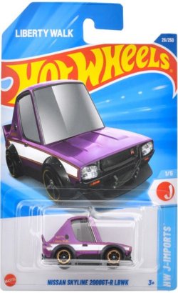 画像1: 【仮予約】PRE-ORDER - 【日産 スカイライン 2000GT-R LBWK (TOONED) (国内流通版/裏面日本語)】PURPLE(2025年1月初旬入荷予定）