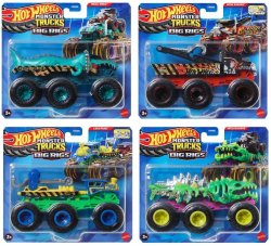 画像1: 【仮予約】PRE-ORDER - 2025 HW MONSTER TRUCKS! 【モンスタートラック トランスポーター Eアソート (4個入り）】(2025年1月下旬入荷予定）