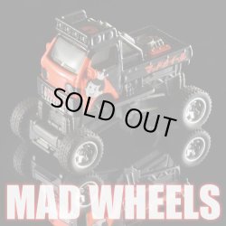 画像1: MAD WHEELS (マッドホイール） 【MAD AUTOZAM PickUp (カスタム完成品）】NEON RED-BLACK/RR (送料サービス適用外) 