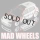 MAD WHEELS (マッドホイール） 【Oroblram HONDA CIVIC (カスタム完成品）】WHITE-RED/RR (送料サービス適用外) 