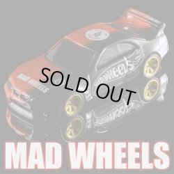 画像1: MAD WHEELS (マッドホイール） 【T〇MICA NISSAN GT-R (カスタム完成品）】RED-BLACK/RR (送料サービス適用外) 