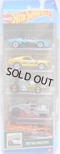 【US版】2024 5PACK 【RETRO RACERS】Lamborghini Countach Pace Car / '70 Ford Mustang Mach 1 / Head Starter / Erikenstein Rod / Porsche 917 LH（予約不可）