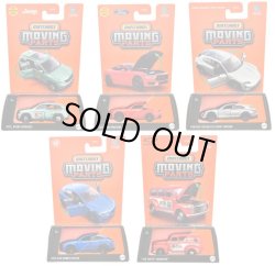 画像1: 【仮予約】PRE-ORDER - 【2025 MATCHBOX MOVING PARTS　"A"アソート 8個入り】ジープ グランドチェロキー/2024 フォード マスタング/ポルシェ タイカン GTS スポーツツーリスモ/2022 アルファロメオ ステルヴィオ/1950 シェビー サバーバン(2025年2月下旬入荷予定）