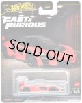 【仮予約】PRE-ORDER - 2025 HW FAST & FURIOUS (ワイルド・スピード) 【マクラーレン セナ】RED/RR(2025年2月下旬入荷予定）