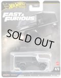 【仮予約】PRE-ORDER - 2025 HW FAST & FURIOUS (ワイルド・スピード) 【ランドローバー ディフェンダー110】BLACK/RR(2025年2月下旬入荷予定）