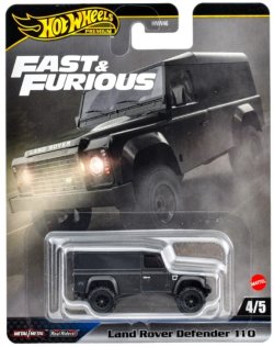 画像1: 【仮予約】PRE-ORDER - 2025 HW FAST & FURIOUS (ワイルド・スピード) 【ランドローバー ディフェンダー110】BLACK/RR(2025年2月下旬入荷予定）