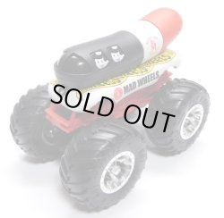 画像1: MAD WHEELS (マッドホイール） 【MONSTER TRUCK OSCAR MAYER (カスタム完成品）】BLACK-RED (送料サービス適用外) 