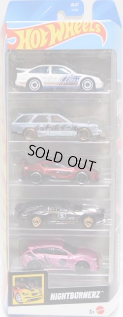 画像1: 【US版】2025 5PACK 【NIGHTBURNERZ】'87 Ford Sierra Cosworth/Nissan Maxima Drift Car(ホットホイール)/'20 Toyota GR Supra/Dimachinni Veloce/Subaru WRX STI（予約不可）