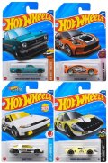 【仮予約】PRE-ORDER - 【 HOT WHEELS ベーシック 4種セット(国内流通版/裏面日本語)】(2025年4月初旬入荷予定）