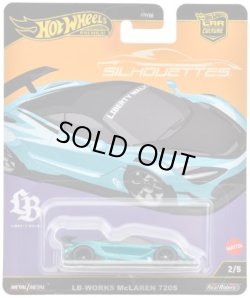 画像1: 【仮予約】PRE-ORDER - 2025 HW CAR CULTURE "シルエット" 【リバティワークス マクラーレン 720S】AQUA/RR (2025年4月上旬入荷予定）