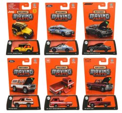 画像1: 【仮予約】PRE-ORDER - 【2025 MATCHBOX MOVING PARTS　"C"アソート 8個入り】2016 ジープ ラングラー ルビコン/2006 フォード クラウン ビクトリア/2020 ダッジチャージャー SRT ヘルキャット/1978 フォード ブロンコ/1961 シェビー コルヴェア ランプサイド ピックアップ/1995 シェビー C1500(2025年4月下旬入荷予定）