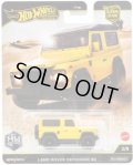 【仮予約】PRE-ORDER - 2025 HW CAR CULTURE "HW オフロード" 【ランドローバー ディフェンダー 90】YELLOW/RR (2025年5月末入荷予定）
