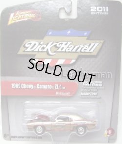 画像1: JOHNNY LIGHTNING 2.0  R6 【"DICK HARRELL"1969 CHEVY CAMARO ZL-1】 MET.RED/RR