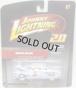 画像1: JOHNNY LIGHTNING 2.0  R4 【"TIM FLOCK'S FABULOUS" HUDSON HORNET】 LIGHT BLUE