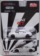 画像: TSM MODELS - MINI GT 【"MIJO EXCLUSIVE" LB WORKS NISSAN GT-R】 FLAT WHITEを更新致しました。