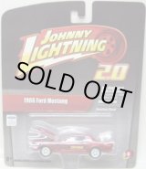 画像: JOHNNY LIGHTNING 2.0  R9 【1966 FORD MUSTANG】 MET.RED/RR (WHITE LIGHTNING)