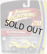 画像: JOHNNY LIGHTNING 2.0  R9 【"FAST EDDIE SCHARTMAN/DOUG HERZOG RACING" BOSS 429 MERCURY COUGAR】 YELLOW-BLUE/RR