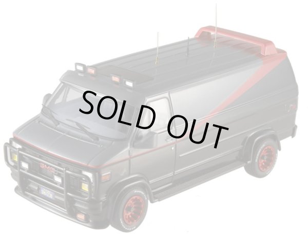 画像1: 1/43 ELITE CULT CLASSICS COLLECTION 【A-TEAM VAN】　BLACK/RR