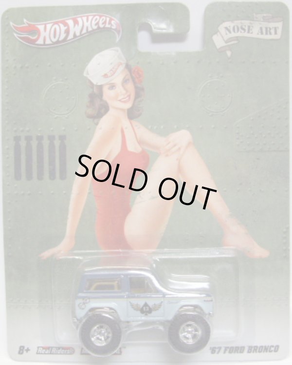 画像1: 2012 NOSTALGIC BRANDS - NOSE ART 【'67 FORD BRONCO】　BLUE-LT.BLUE/RR