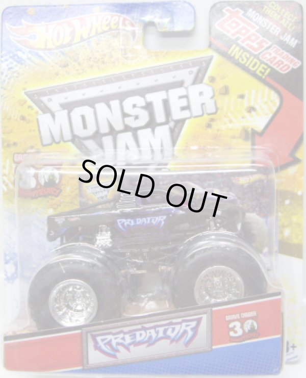 画像1: 2012 MONSTER JAM INSIDE TOPPS 【PREDATOR】 BLACK