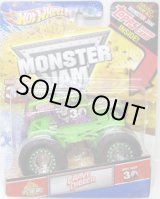 画像: 2012 MONSTER JAM INSIDE TOPPS 【GRAVE DIGGER】 SPEC.GREEN (30th TAMPO)