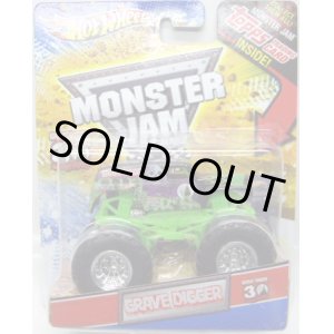 画像: 2012 MONSTER JAM INSIDE TOPPS 【GRAVE DIGGER】 BLACK 