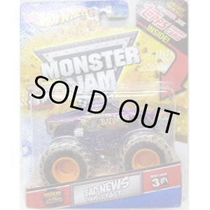 画像: 2012 MONSTER JAM INSIDE TOPPS 【BAD NEWS TRAVELS FAST】 PURPLE (MWD TRUCKS)