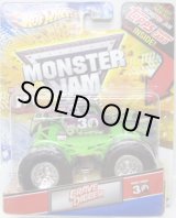 画像: 2012 MONSTER JAM INSIDE TOPPS 【GRAVE DIGGER】 BLACK (30th TAMPO)