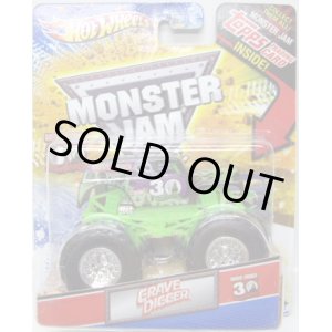 画像: 2012 MONSTER JAM INSIDE TOPPS 【GRAVE DIGGER】 BLACK (30th TAMPO)