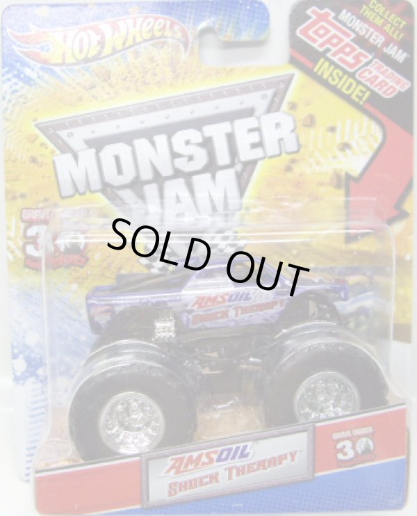 画像1: 2012 MONSTER JAM INSIDE TOPPS 【AMS OIL SHOCK THERAPY】 BLUE