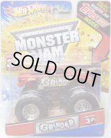 画像: 2012 MONSTER JAM INSIDE TOPPS 【GRINDER】 RED