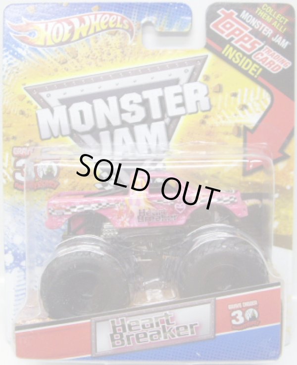 画像1: 2012 MONSTER JAM INSIDE TOPPS 【HEART BREAKER】 PINK